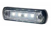 luce d'ingombro LED 12/24V  BIANCO 