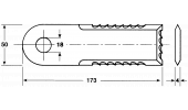 Mower toothed blade for forage cutting