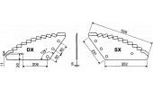 CUCHILLAS DESMENUZADORAS PARA CARROS MEZCLADORES-VERTICAL