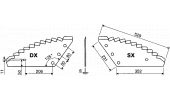 BLADES FOR MIXING MACHINES-VERTICAL