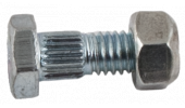 Spare bolt with tribloc nut