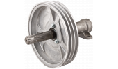 1-3/8" SPLINE SHAFT WITH PULLEY