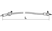 Câble de transmission complet pour le chronogyromètre