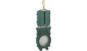 BLADE GATE VALVE WITHOUT OUTLET - MANUAL VERSION