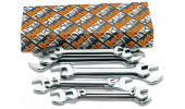 Set of DOUBLE OPEN-END WRENCHES comprising 8 pcs