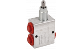 HYDRAULIC BREAKING VALVES, WITH PUSH BOTTON FOR TRAILERS