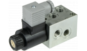 Electric diverter valve 6 ways series VS120